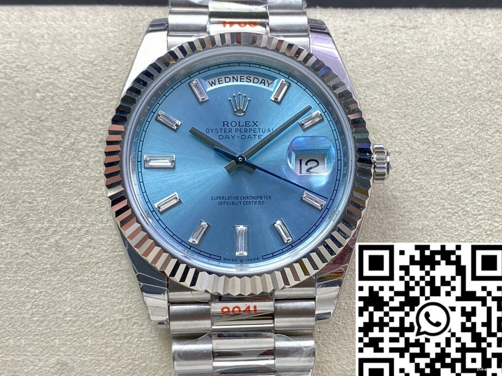 M228236-0006 Day Diamond-set Dial Rolex Factory EW Date 0420